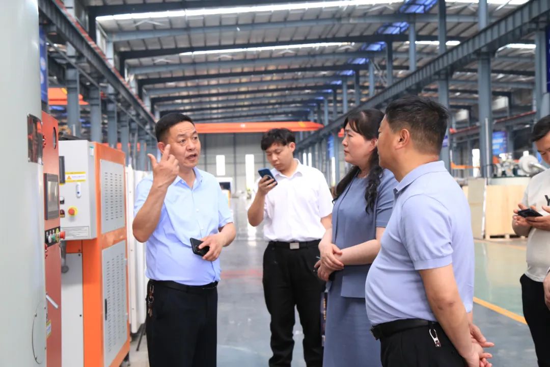 市侨联到四通锅炉共享锅炉产业园走访调研